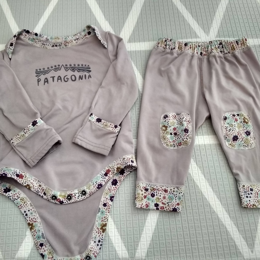 Patagonia Infant Capilene Baselayer Set